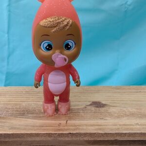 Gamby Cry Babies Magic Tears Coral Baby Doll with Pacifier